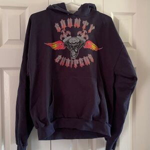 Champion Navy Blue Hoodie Size L🔥🔥